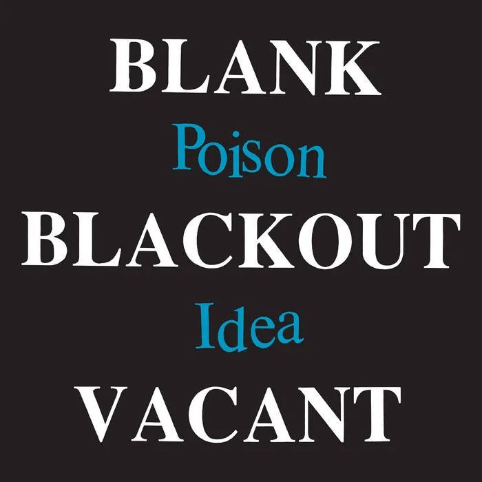 Poison Idea Burnt Blackout Vacant Deluxe Double LP Vinyl Reissue